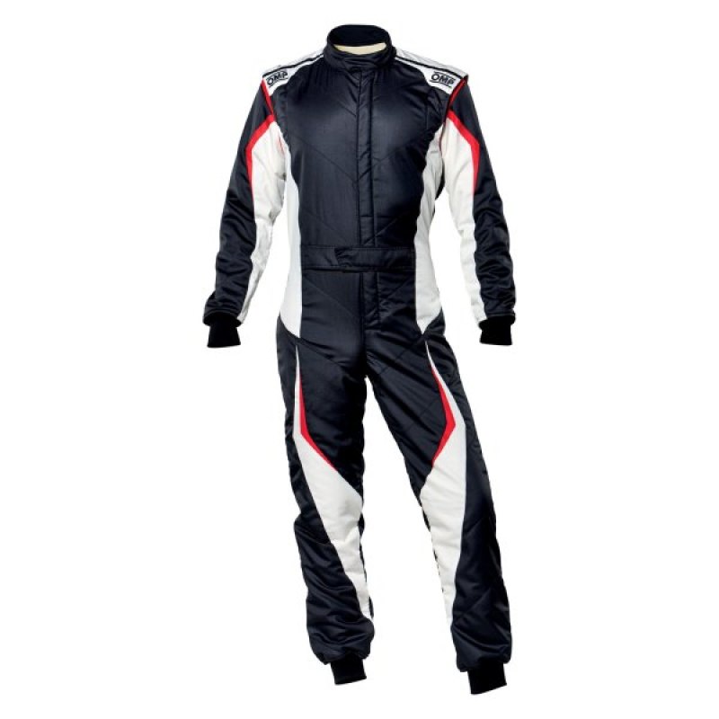 OMP Tecnica Evo Overall My21 Black/White - Size 44 (Fia 8856-2018)