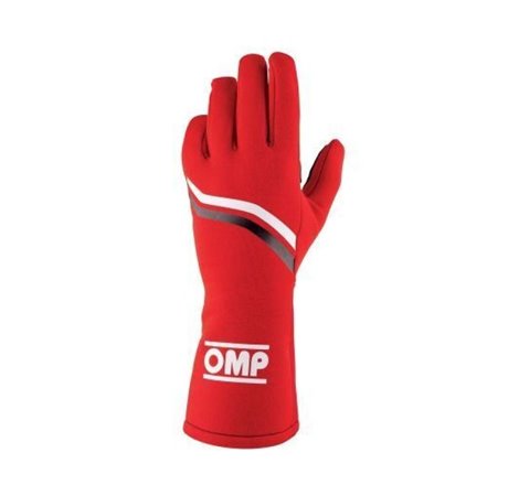 OMP Dijon Gloves My2021 Red - Size L (Fia 8856-2018)