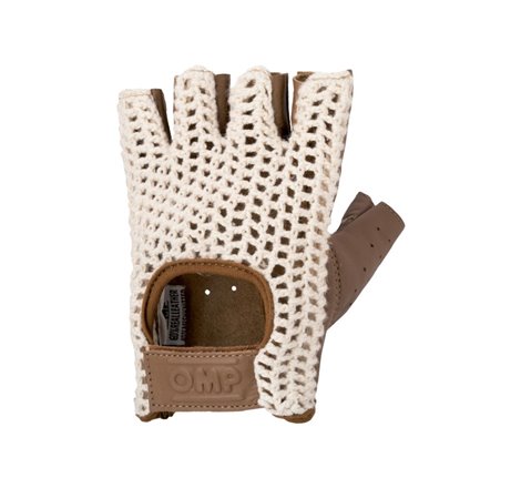 OMP Tazio Vintage Glove Cream/Brown Leather - SizeL