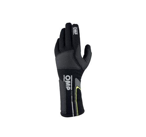 OMP Pro Mech Evo Gloves Black - Size L (Fia 8856-2018)