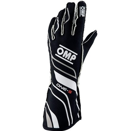 OMP One-S Gloves Black - Size L Fia 8556-2018