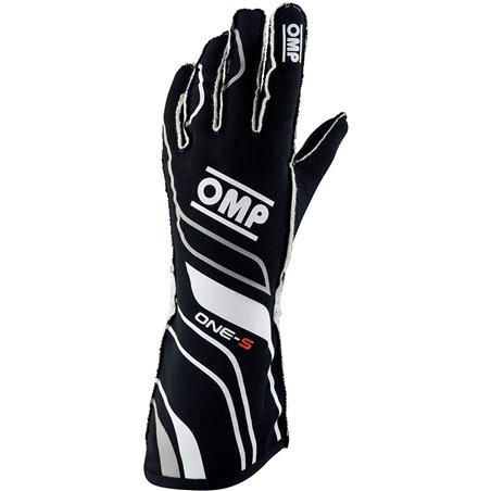 OMP One-S Gloves Black - Size L Fia 8556-2018