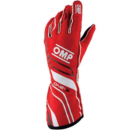 OMP One-S Gloves Red - Size L Fia 8556-2018