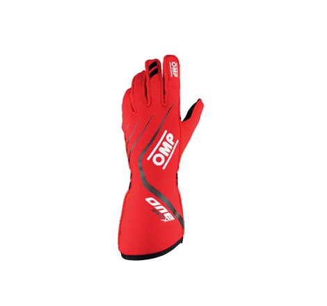 OMP One Evo X Gloves Red - Size L (Fia 8856-2018)