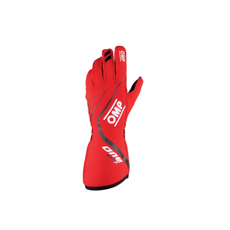 OMP One Evo X Gloves Red - Size L (Fia 8856-2018)