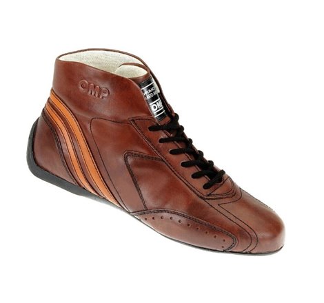 OMP Carrera Low Boots My2021 Brown - Size 37 (Fia 8856-2018)