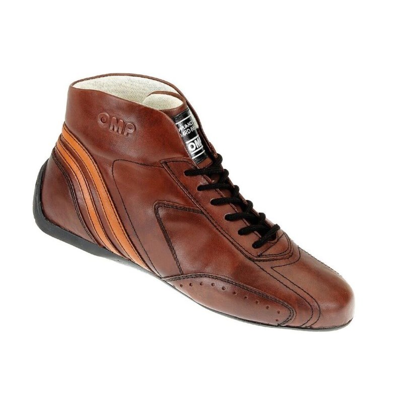 OMP Carrera Low Boots My2021 Brown - Size 37 (Fia 8856-2018)