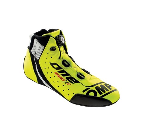 OMP One Evo X R Shoes Fluorescent Yellow - Size 45 (Fia 8856-2018)