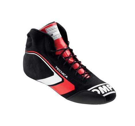 OMP Tecnica Shoes Black/Red - Size 38 (Fia 8856-2018)