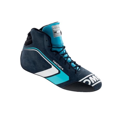 OMP Tecnica Shoes Blue/Cyan - Size 38 (Fia 8856-2018)