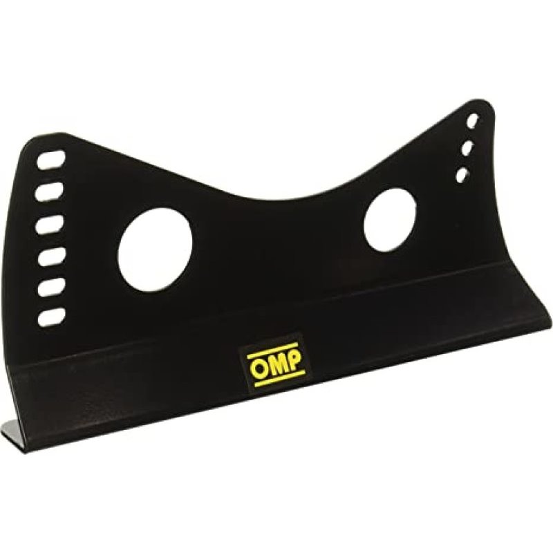 OMP Couple Of Seat Brackets With Lateral Attachments Steel Thick 3 mm Black