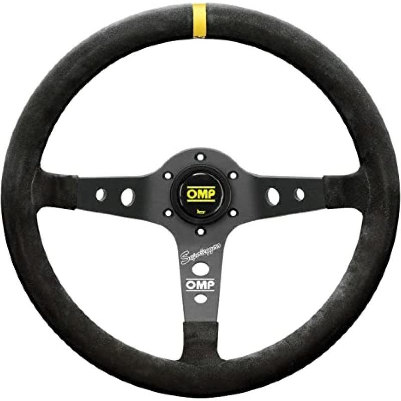 OMP Corsica SuperleggeroSuede Leather 350mm Diameter Steering Wheel Black