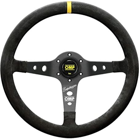 OMP Corsica SuperleggeroSuede Leather 350mm Diameter Steering Wheel Black