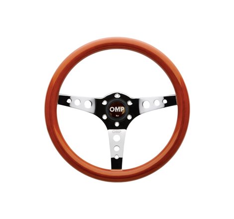 OMP Mugello Wooden Steering Wheel 360mm Handgrip Oval25X23mm