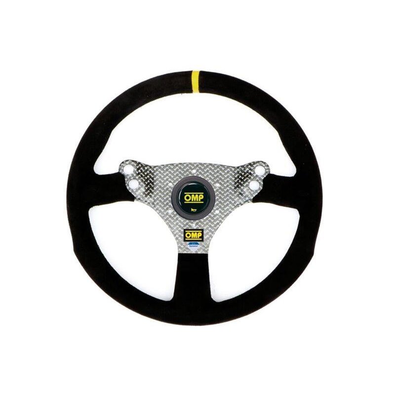 OMP 320 Hybrid S Flat Steering Wheel Black