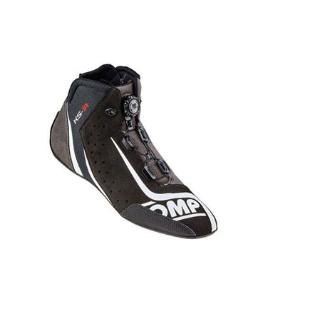 OMP KS-1R Shoes Black/Silver - Size 34