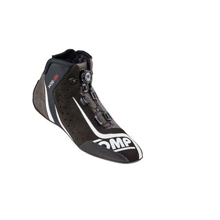 OMP KS-1R Shoes Black/Silver - Size 34