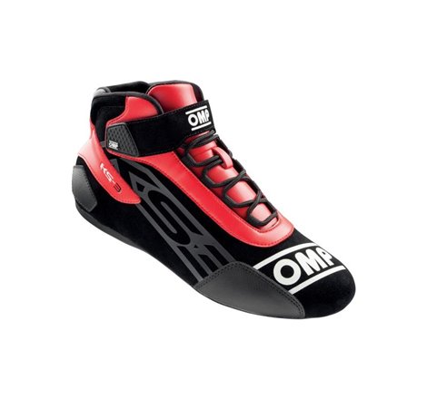 OMP KS-3 Shoes My2021 Black/Red - Size 32