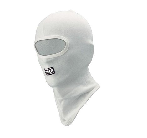 OMP Open Face Balaclava White