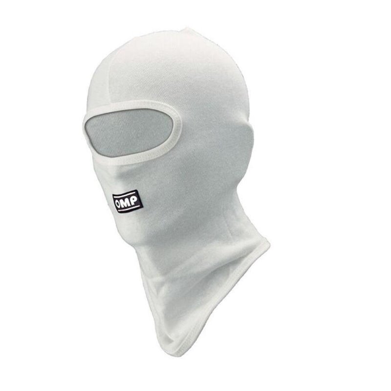 OMP Open Face Balaclava White