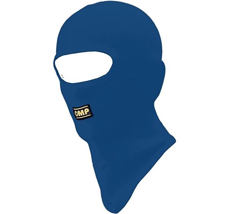 OMP Open Face Balaclava Blue