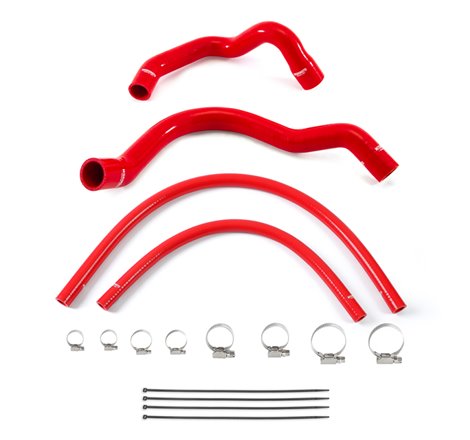 Mishimoto 91-01 Jeep Cherokee 4.0 Silicone Hose Kit Set Red