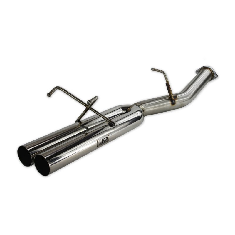 ISR Performance EP (Straight Pipes) Dual Tip Exhaust 3in - 89-94 (S13) Nissan 240sx