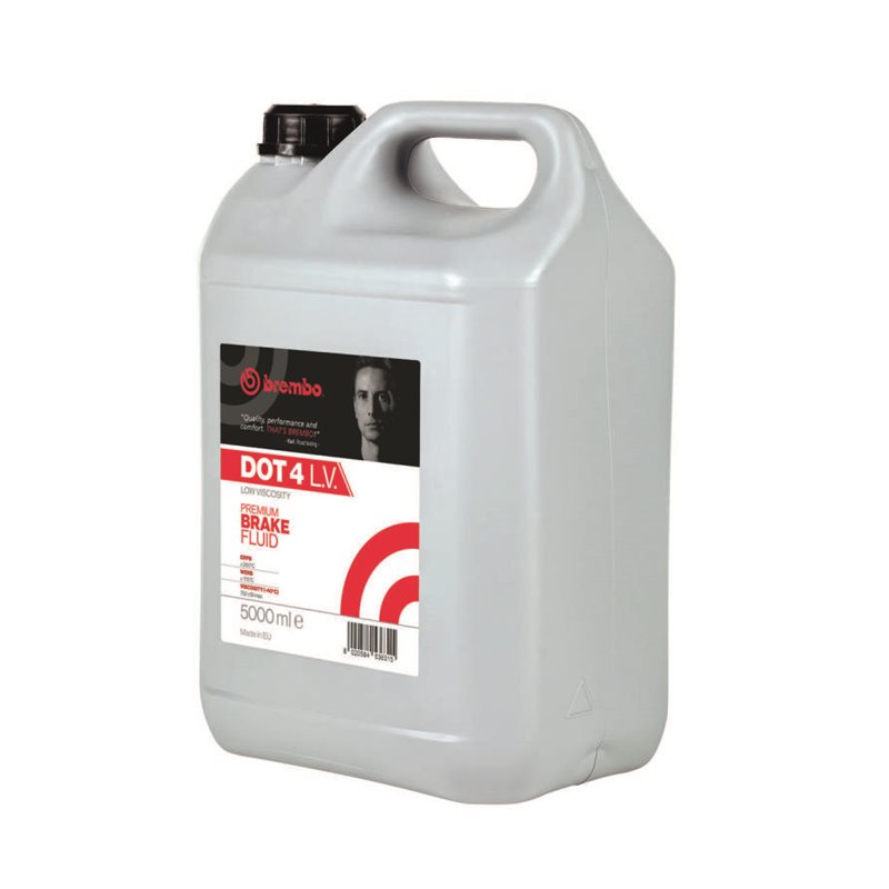 Brembo DOT 4 Low Viscosity Brake Fluid (5000 ML)