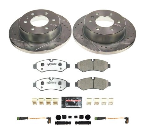 Power Stop 19-21 Mercedes-Benz Sprinter 2500 Rear Z36 Truck & Tow Brake Kit