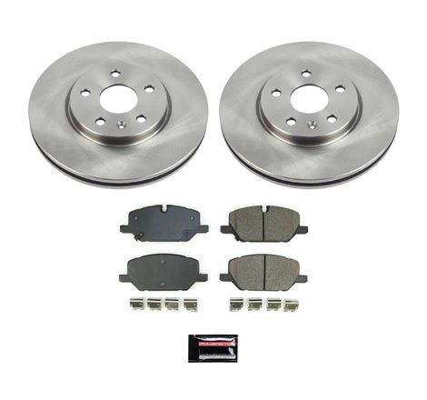 Power Stop 20-21 Cadillac XT4 Front Autospecialty Brake Kit