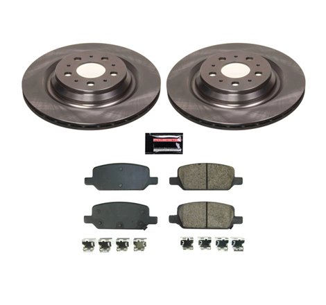 Power Stop 17-21 Tesla 3 Rear Autospecialty Brake Kit