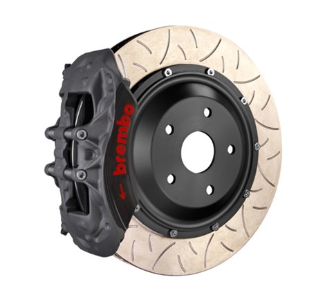 Brembo 89-98 Skyline GTR PISTA Front Race BBK 6 Piston Forged 2pc355x35x53a 2pc Rotor T3-Black HA