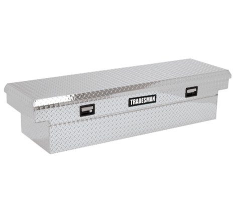 Tradesman Aluminum Single Lid Cross Bed Truck Tool Box (70in.) - Brite