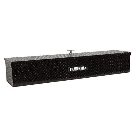 Tradesman Aluminum Flush Mount Truck Tool Box (48in.) - Black