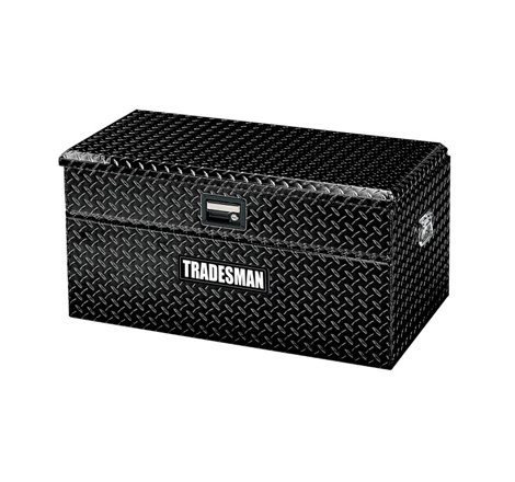 Tradesman Aluminum Flush Mount Truck Tool Box (36in.) - Black