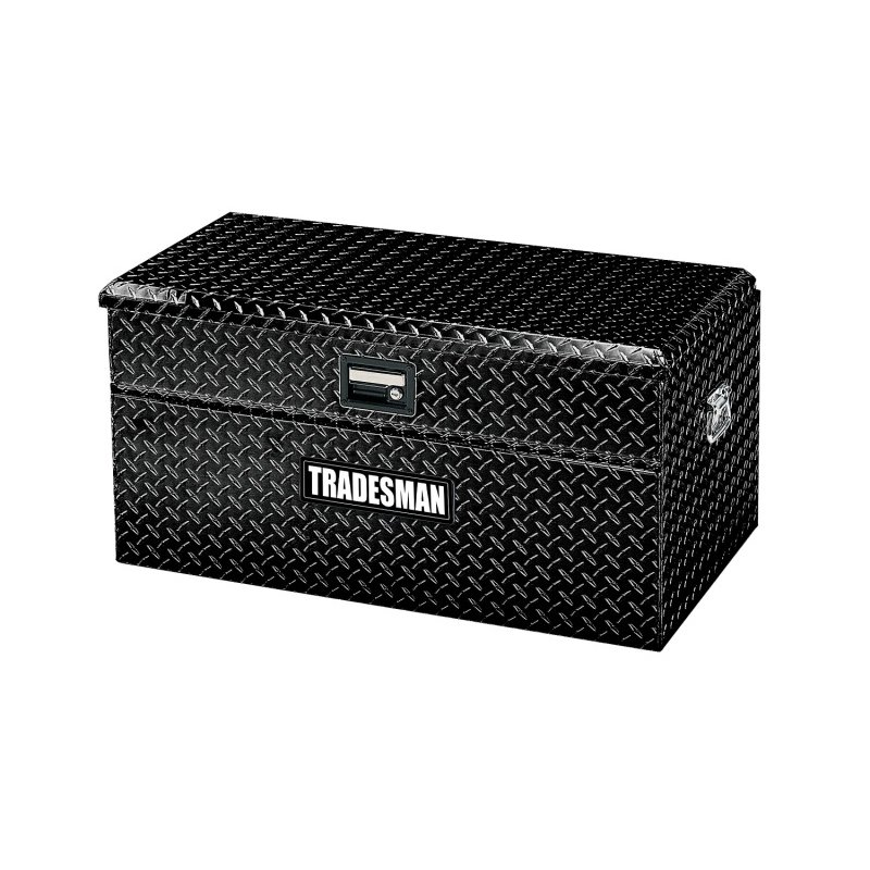 Tradesman Aluminum Flush Mount Truck Tool Box (36in.) - Black