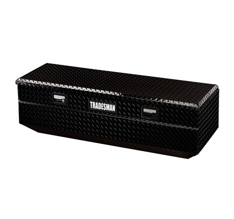 Tradesman Aluminum Flush Mount Truck Tool Box (56in.) - Black