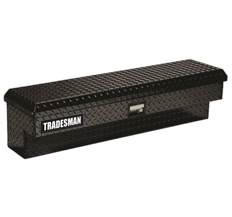 Tradesman Aluminum Side Bin Truck Tool Box (48in.) - Black