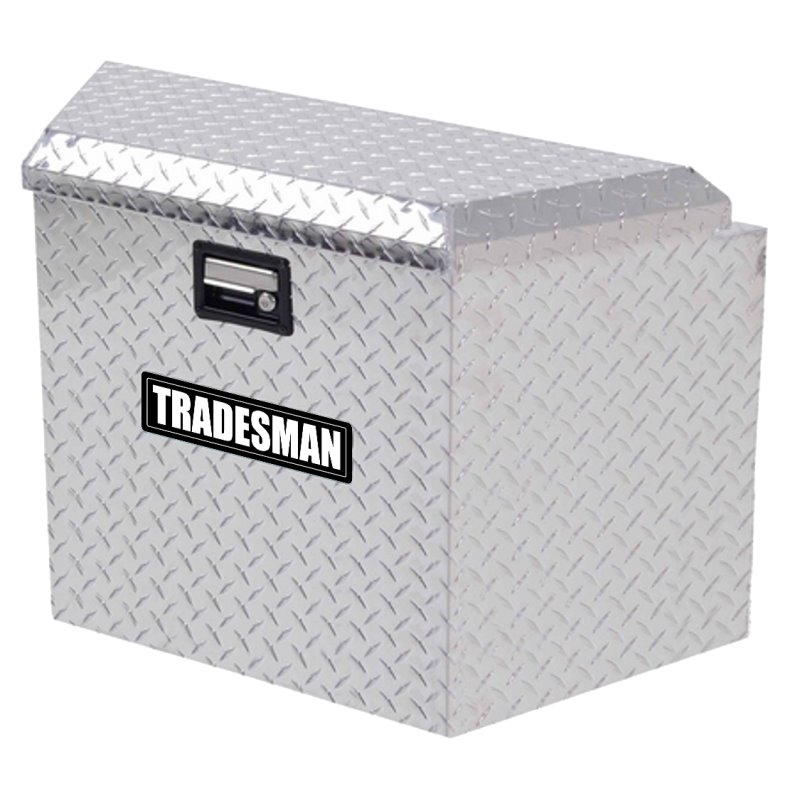 Tradesman Aluminum Trailer Tongue Storage Box (16in.) - Brite