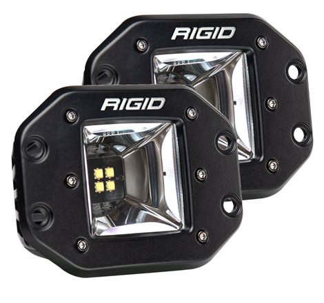 Rigid Industries Radiance+ Scene RGBW Flush Mount - Pair