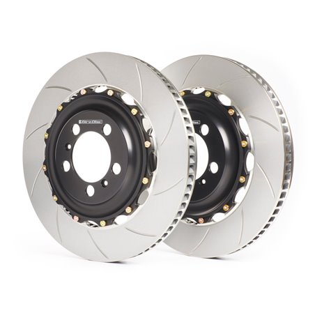 GiroDisc Audi B9 S4/S5/SQ5 Slotted Front 2-Piece Rotors