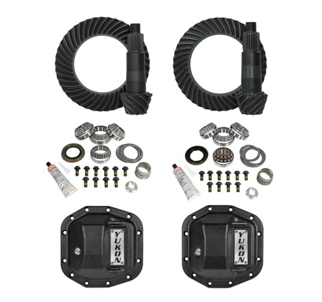 Yukon Gear High Stage 2 Jeep JL Re-Gear Kit w/Covers Dana 30/35 4.88 Ratio 24 Spline