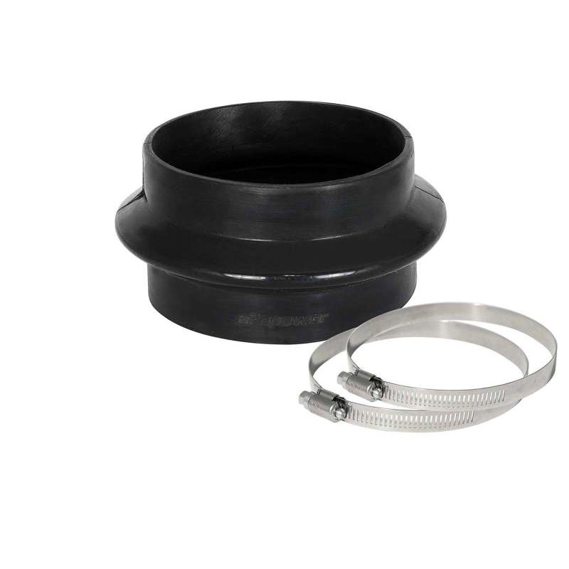 aFe Magnum FORCE Silicone Coupling Kit 4in ID x 2-1/2in L Straight Bellow-Coupler - Black