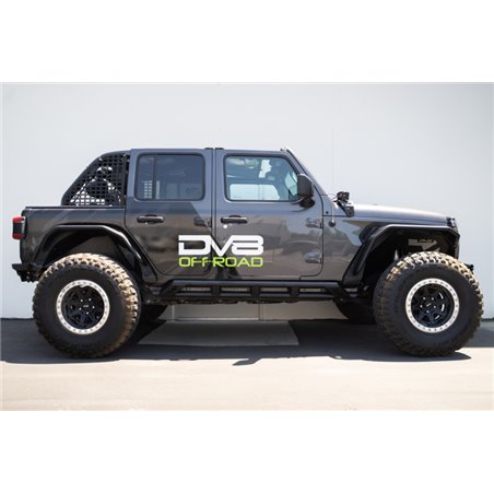 DV8 Offroad 18-23 Jeep Wrangler JL 4 Door FS-15 Series Rock Sliders