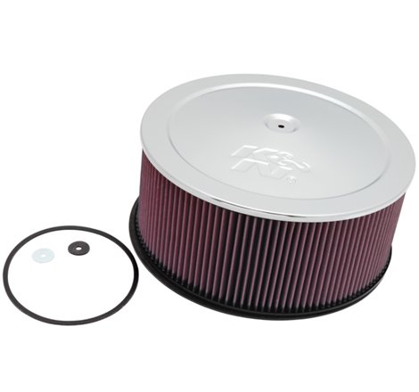 K&N Universal Custom Air Filter - Round 7.3125in Flange / 14in OD / 7.5in Height