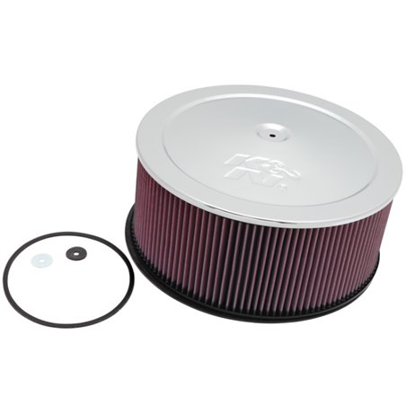 K&N Universal Custom Air Filter - Round 7.3125in Flange / 14in OD / 7.5in Height