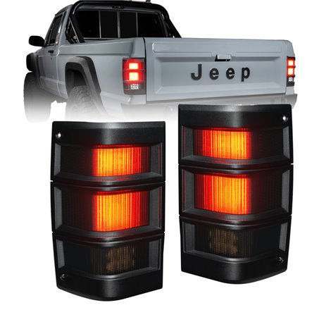 ORACLE Lighting Jeep Comanche MJ LED Tail Lights - Tinted Lens