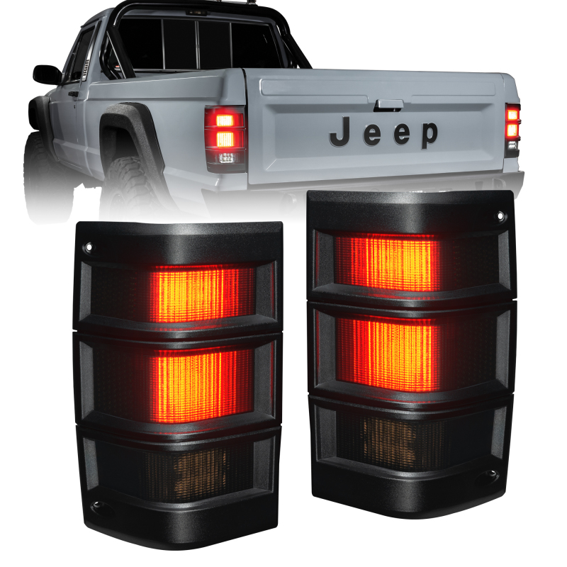 ORACLE Lighting Jeep Comanche MJ LED Tail Lights - Tinted Lens