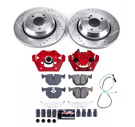 Power Stop 01-06 BMW M3 Rear Z23 Evolution Kit w/Calipers