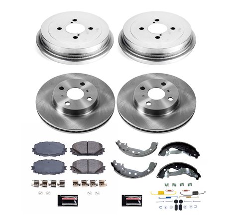 Power Stop 15-18 Toyota Yaris Front & Rear Autospecialty Brake Kit